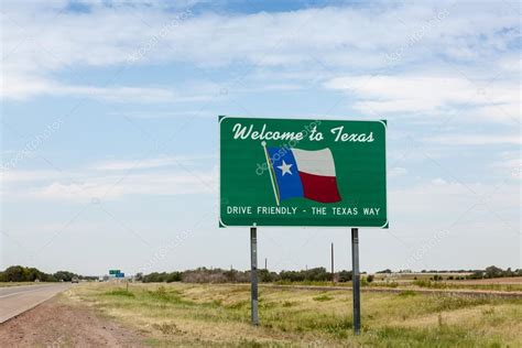 Welcome to Texas road sign — Stock Photo © dnewman8 #45491567