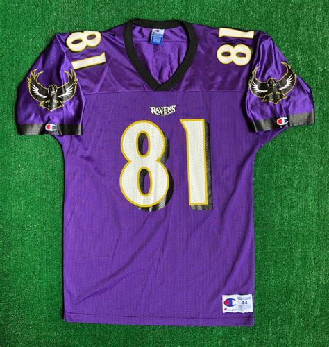 1996 Michael Jackson Baltimore Ravens Champion NFL Jersey Size 44 Large ...