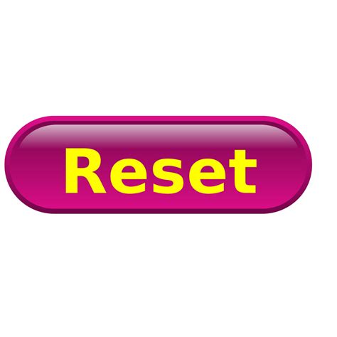 Reset Button PNG, SVG Clip art for Web - Download Clip Art, PNG Icon Arts