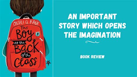 The Boy at the Back of The Class - Book Review | Ewa Jozefkowicz