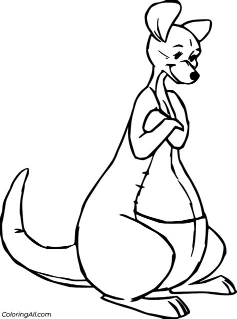 Kanga and Roo Coloring Pages (18 Free Printables) - ColoringAll