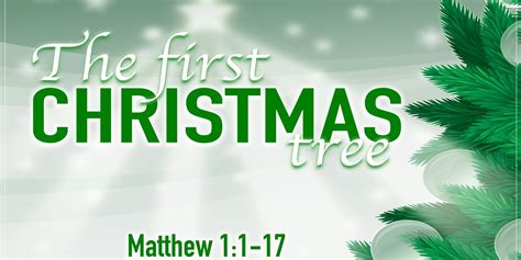 The First Christmas Tree - Pastor Mike Stone