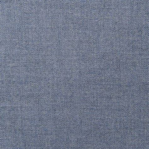 MEDIUM BLUE HERRINGBONE - Jay Fabric