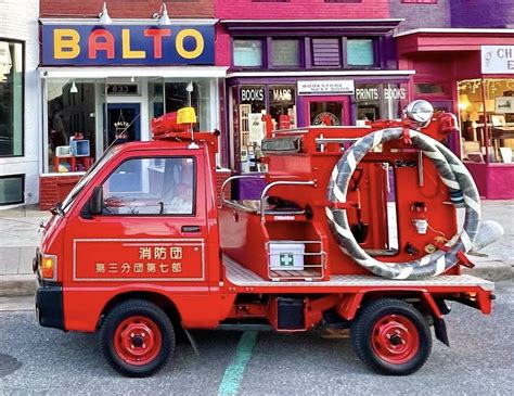 What’s the Story Behind the Mini Japanese Firetruck Roaming Around Town?