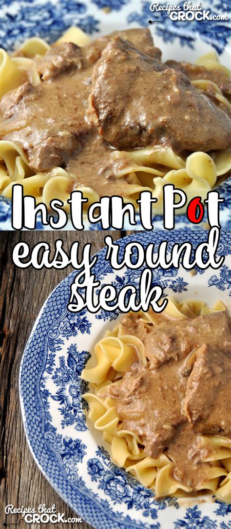 Instant Pot Top Round Steak Recipes | Deporecipe.co