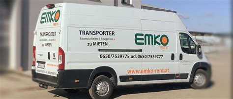 Transporter mieten in Niederösterreich