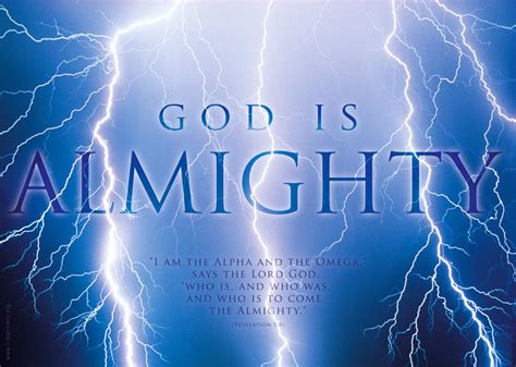 GOD IS ALMIGHTY - Christian religious posters by davidsorensen on ...