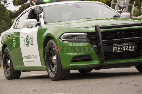 Patrol Car Of The Chilean Police Editorial Photo - Image of vehicle ...