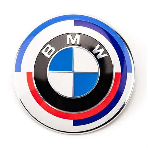 BMW-50Y-73, BMW 50th Anniversary Edition Trunk Emblem – imixhome