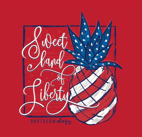 Southernology™ Sweet Land of Liberty | underthecarolinamoon.com