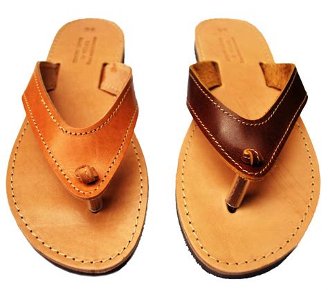 Leather Sandals Women Flip Flops Leather Gift for Her - Etsy