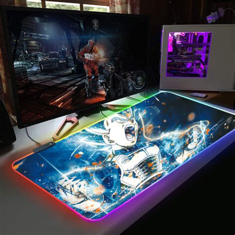 Custom OEM big large led the game mouse pad gaming mat mouse pads RGB game mouse pad - FDT Rubber