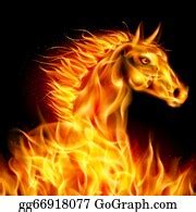 Vector Art - Horse head vector. Clipart Drawing gg74769203 - GoGraph