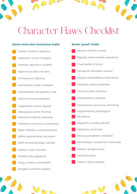 Character Flaws—The Traits You Totally Don't See in Yourself