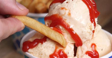 Best Leave Ketchup and Mayo Ice Cream out of the Cone and Dip Your ...