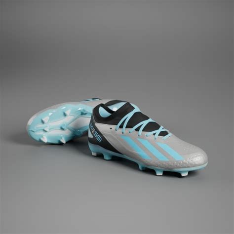 adidas X Crazyfast Messi.3 Firm Ground Boots - Silver | adidas Singapore