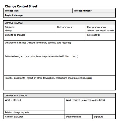 Project Request Form Template Word | Classles Democracy