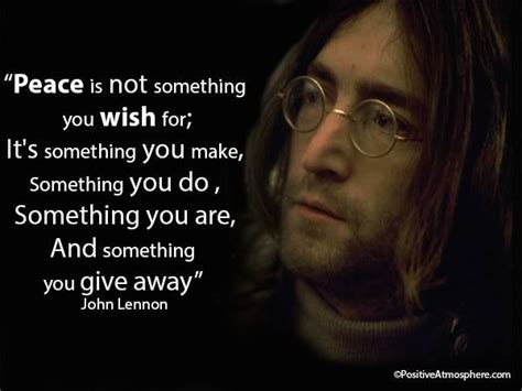 John Lennon Peace Quotes - ShortQuotes.cc