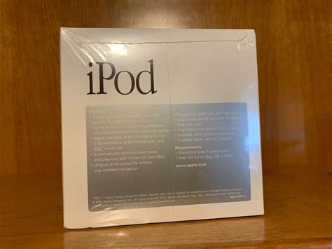 An Unopened Apple iPod from 2001 Will Cost You a Whopping $19,995 ...