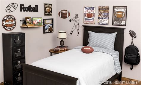 Score a major win with your football fan! Tackle their bedroom decor ...