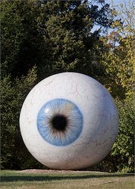 Stop Looking at Me! Downtown Dallas Acquires Giant Eyeball Sculpture | Glasstire