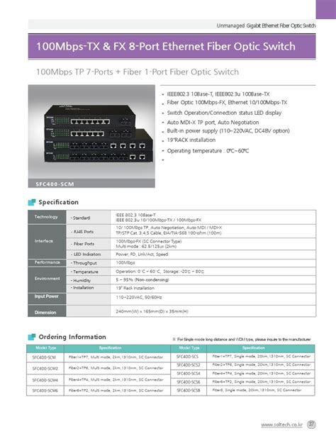 Ethernet Switch | PDF | Ethernet | Telecommunications