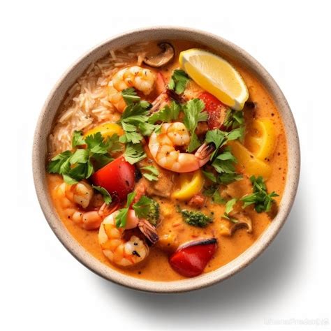 Premium AI Image | Moqueca Brazilian food on white