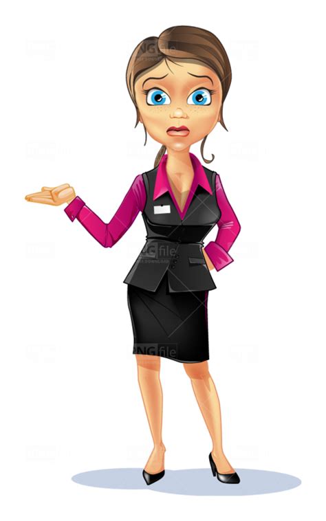 Girl Cartoon Character Png - Adolfo Baffuto