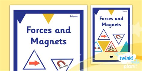 Science: Forces and Magnets Year 3 Unit Book Cover