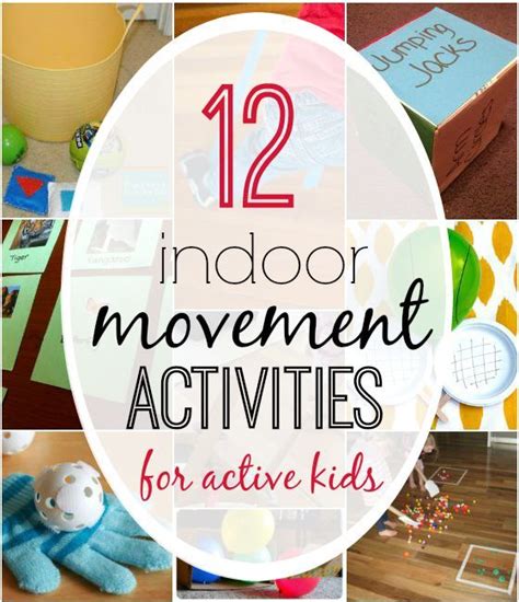 12 Indoor Movement Activities for Active Kids