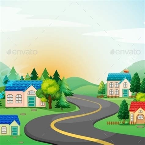 Village Graphics, Designs & Templates | GraphicRiver