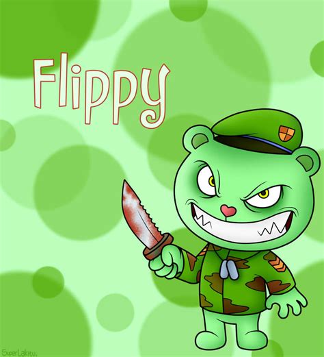 Happy Tree Friends: Flippy by SuperLakitu on DeviantArt