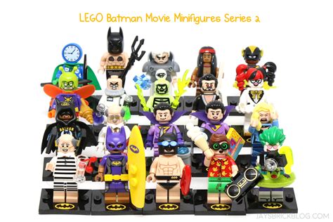 Review: LEGO Batman Movie Minifigures Series 2 – Jay's Brick Blog