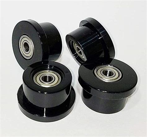 Total Gym Replacement Set of 4 Wheels/Rollers for Models 1000, 1100, 1400, 1500, 1600, 1700 ...