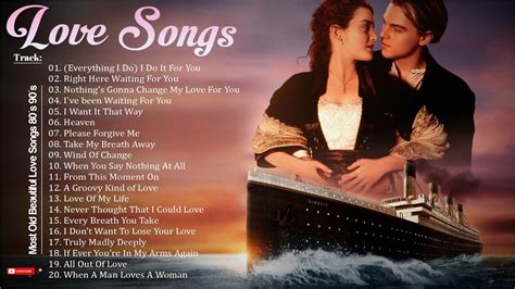 Love Songs 80s 90s Playlist 💕 Most Old Beautiful Love Songs 80's 90's 💕 ...