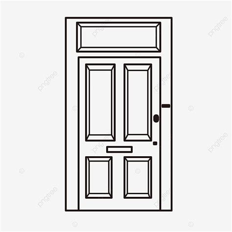 Top-Class door black and white clipart to Inspire You in 2021 – Find Art Out For Your Design Time.