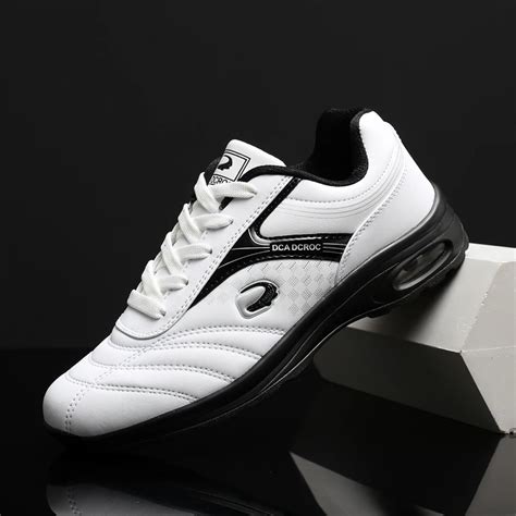 New Cool Men Shoes Running Anti Slip Mens Gym Outdoor Shoes Pu Leather ...