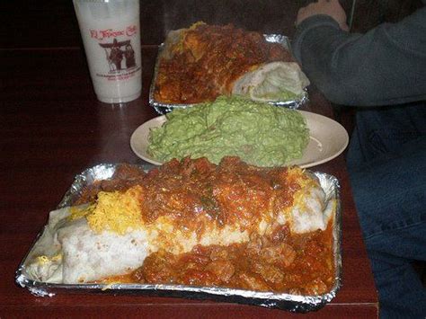 Manny's El Tepeyac Cafe in L.A., known for their monster sized burritos ...