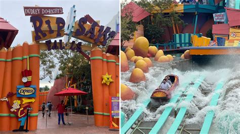 PHOTOS: Dudley-Do-Right's Ripsaw Falls Reopens After Extensive Refurbishment at Universal's ...