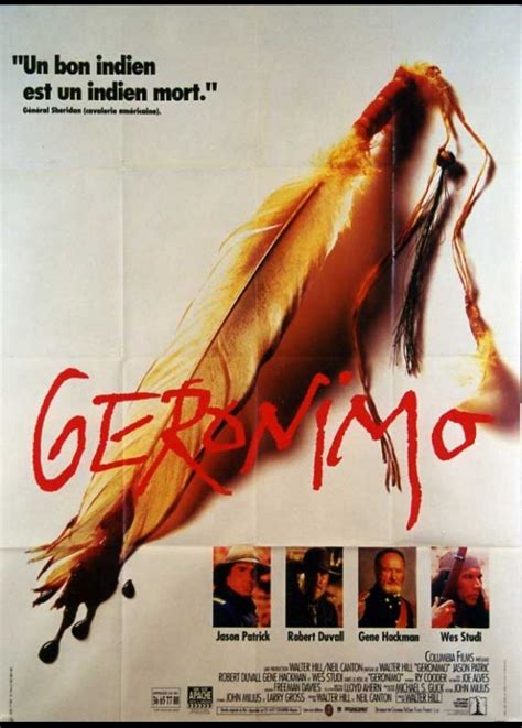 poster GERONIMO AN AMERICAN LEGEND Walter Hill - CINESUD movie posters