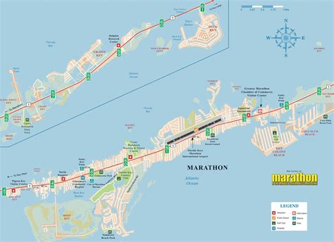 Marathon tourist map - Ontheworldmap.com