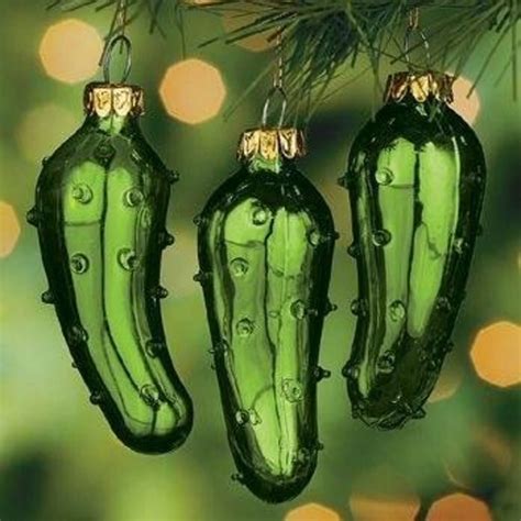 The Mysterious Christmas Tradition Of 'The Christmas Pickle' Or 'Hide The Pickle'