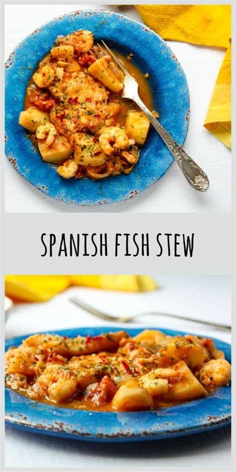 Easy One Pot Spanish Fish Stew Recipe | The Food Blog