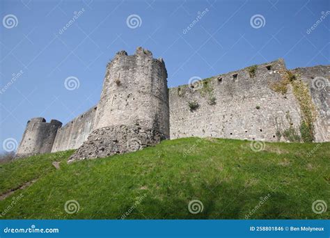 Views of Chepstow Castle, in Monmouthshire, Wales in the UK Editorial Photo - Image of wales ...
