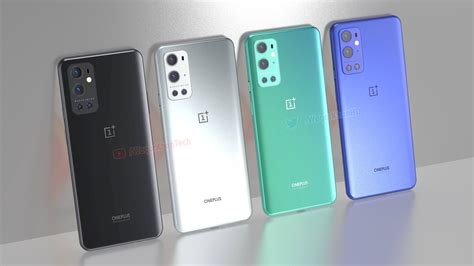 OnePlus 9 PRO Gets Official Looking Renders in All Four Colors, Video Too - Concept Phones