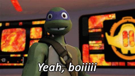 Tmnt Yeah Boi GIF - Tmnt Yeah Boi Donatello - Discover & Share GIFs