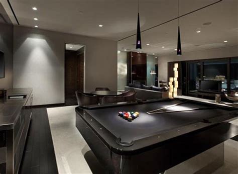 30 Trendy Billiard Room Design Ideas