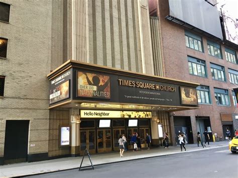 Times Square Church in Midtown Manhattan, NYC, May 2019 | Assemblies of ...