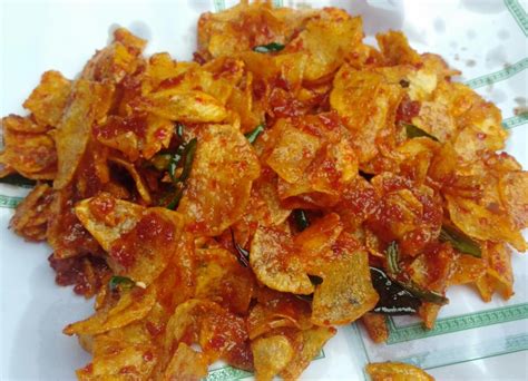 Resep Keripik Kentang Balado