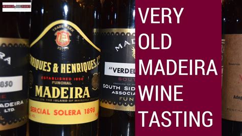 Madeira wine tasting with rare and old wines from 18th century - YouTube